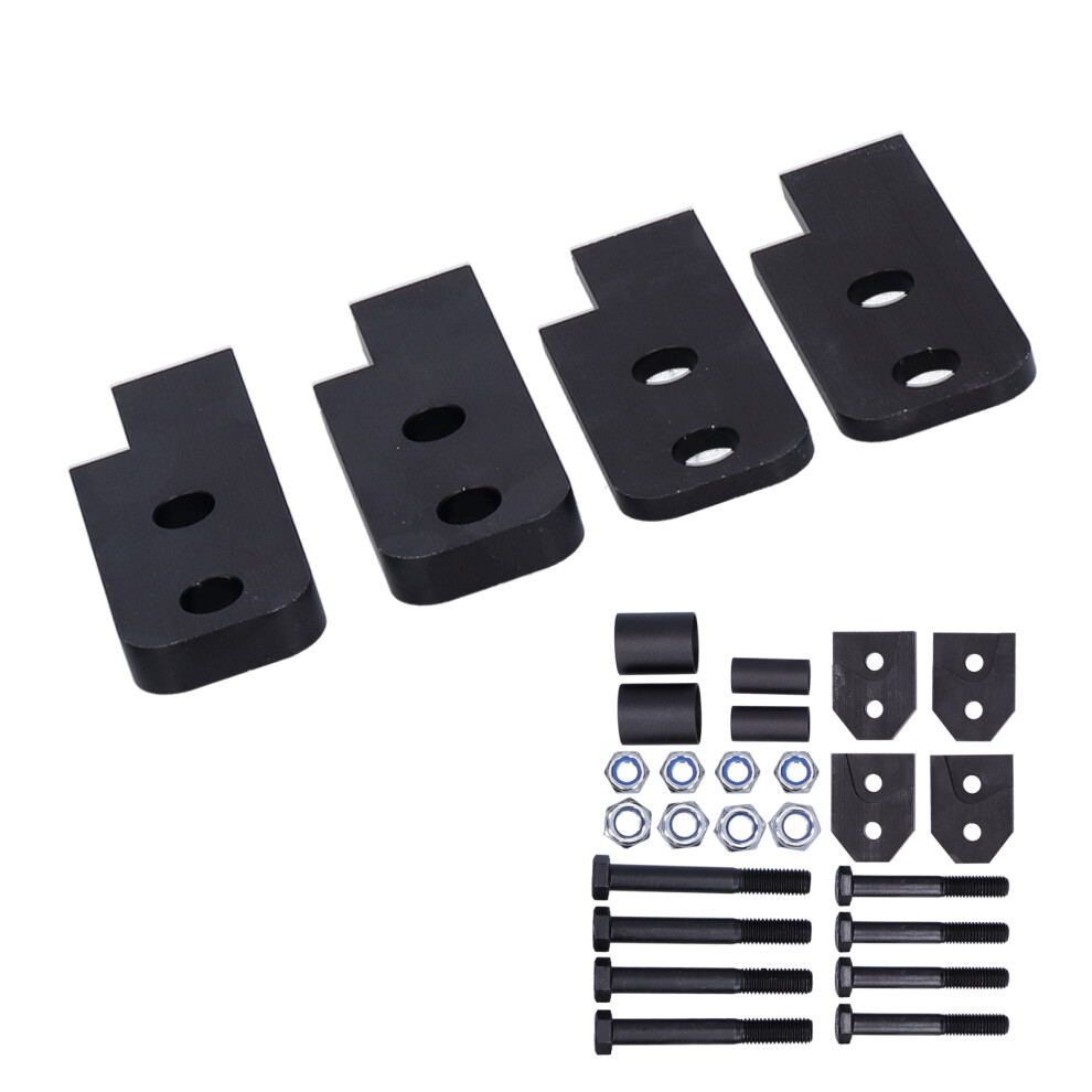 Yamaha Rhino 450/660/700 Atv Lift Kit Carbon Steel Spacers 2In Front & Rear 8741378593320