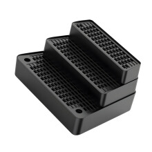 3 Stage Intelligent Puss Trash Tray ABS Building Not Slip-Black