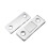 Magnetschloss / 2 Sätze unsichtbare magnetische Verschlüsse Silber Silver 3