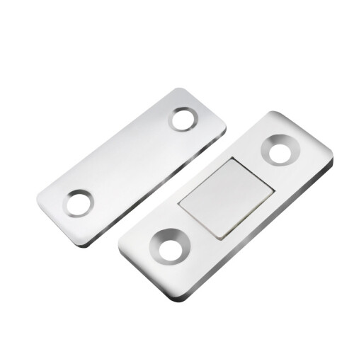 Magnetschloss / 2 Sätze unsichtbare magnetische Verschlüsse Silber Silver 2