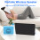 Ρετρό ηχείο Bluetooth με εξαιρετική λήψη AM/FM, πολυλειτουργικό ηχείο αναπαραγωγής με 7