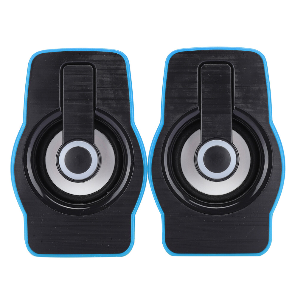 External Computer Speaker With In Line Volume Control, Usb Powered Stereo Sound For Desktops And Laptops 9176269348724