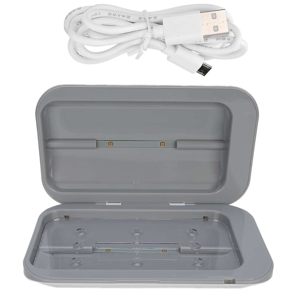 Wireless Charger & Uv Sanitizer, Quick Sanitation Mode Ultraviolet Cleaning Box For Mobile Phones, Accessories, And More, Achieves 99% Cleaning Light 9393517571738