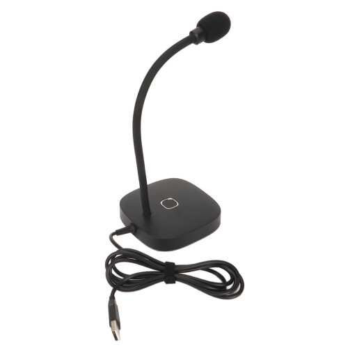 Noise Cancelling USB Microphone For PC Desktop Computer High Sensitivity Mic With One Touch Mute Exceptional Design Plug Play Compatibility For 2
