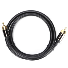 Subwoofer Cable, Hybrid Design for Seamless Digital and Analog Signal Transmission