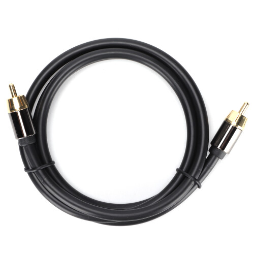 Subwooferkabel, hybriddesign til problemfri digital og analog signaltransmission