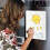 Magnetisches Whiteboard für Kühlschrank – A3 & A4, weiches Magnetmaterial, abwischbar ohne Geisterbildung White A4 7