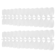 Artistic Nail Display Solution, 288 Pieces of High-Quality Abs False Tips for Salon & Home Practice, Easy to Stick & Suitable for Different Colors of