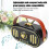 Ασύρματο ηχείο vintage, ρετρό ραδιόφωνο Bluetooth, εξαιρετική λήψη, εξαιρετική ποιότητα 7