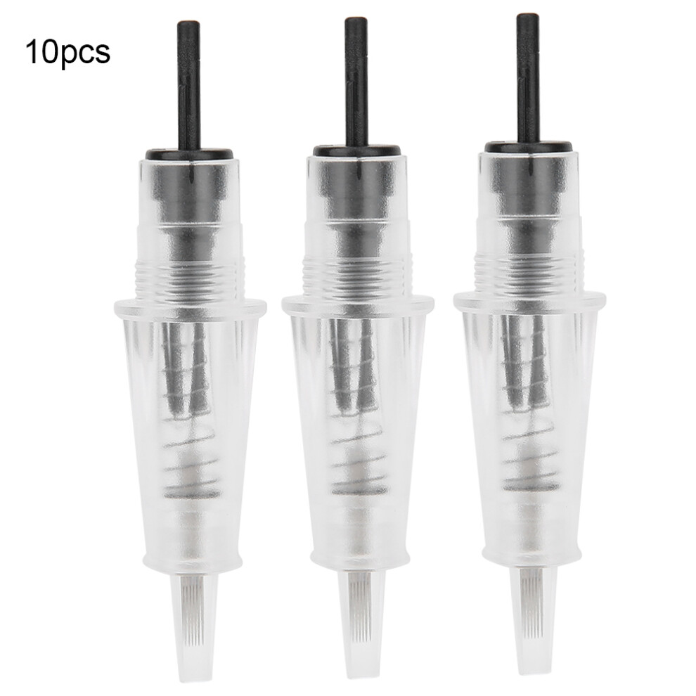 Makeup Tattoo Pre Sterilized Permanent Needles Easy To Use Eyebrow Shading Cartridge Needles Highest Safety Medical Grade Stainless Steel