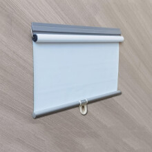 Retractable Blackout Roller Blind Automatic Shade Balcony Window Heat Insulation 100cm X 200cm