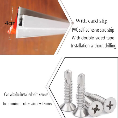Retractable Blackout Roller Blind Automatic Shade Balcony Window Heat Insulation 100cm X 200cm 2