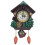 Wall Mounted Clock Farmhouse Bird House Cuckoo Pendulum Clock 1