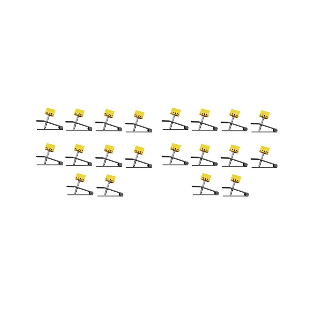 20Pcs Set Manual Tile Locator Wall Tiles Height Regulator Adjustment Positioner Leveler Rising Construction Tools 6032861515144