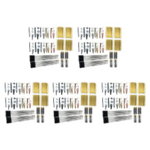Slimline Wooden Twister Pen Set 50 Pcs, Various Finishes 7mm Twister Pen Set