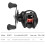 Moulinet baitcasting 17+1 7.2:1 Noir/Rouge 14x12x7.7cm 2
