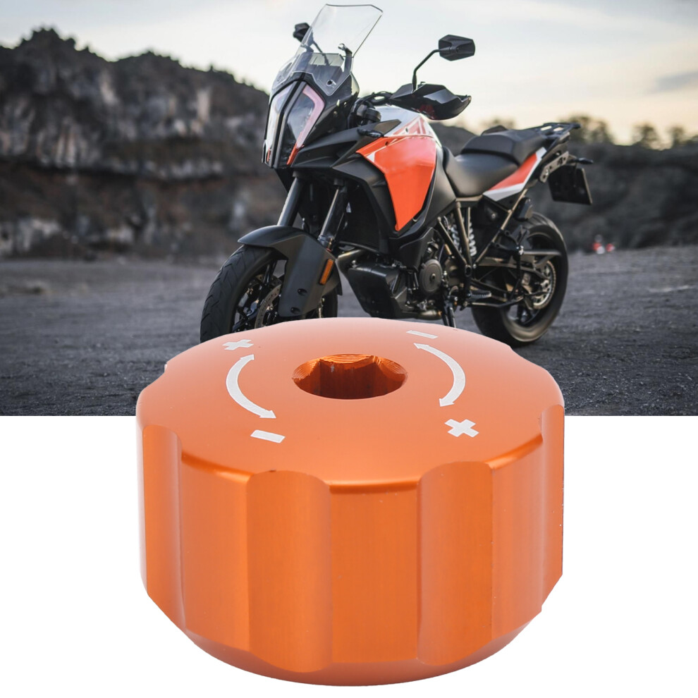 Aluminum Rotation Knob For 950/990 Adventure Rear Shock Absorber | Orange 7641378600176