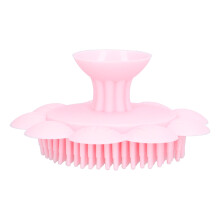 Baby Pink Silicone Bath Brush for Babies 6+ Months, 11cm Body Massager