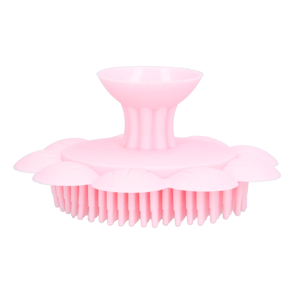 Pink Baby Silicone Bath Brush For Babies 6+ Months, 11Cm Body Massager