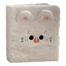 A4-Tecknad PlyschpäRm, FotokortshåLlare, Fotokort Idol Fotoalbum Samla Bok Kawaii Brevpapper Bildalbum