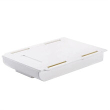 Under Desk Storage DrawersSelf-Adhesive Pencil Box Tray HiddenStationery Organizer Stand for Pen Storage Organizer