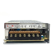 12V 10A LED Power Supply with Overload Protection and Aluminum Housing for Safety Monitoring