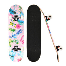 Skateboard FourWheel Double Rocker For Beginners And Children Maple Skateboard Model C