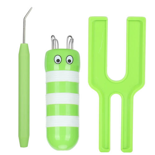 Spool Knitter Bee Rope DIY Mini Loom Set Plastic Household Craft 1