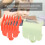 Professional Hair Clipper Guide Combs Replacement Guards Red/Green Set 5
