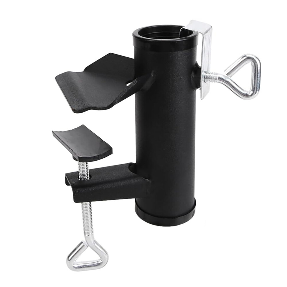 Heavy Duty Patio Umbrella Clamp With Adjustable Deck Mount For Outdoor Balcony And Railing 9199774951173