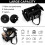 CarryOn Luggage Unisex Black2 4