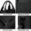 CarryOn Luggage Unisex Black2 3