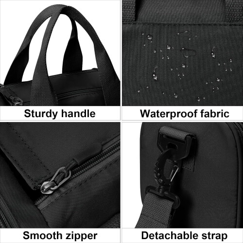 CarryOn Luggage Unisex Black2 2