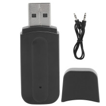 Glacadóir Bluetooth5.0USB Do Chluasáin Baile Gluaisteáin, Feidhm Saorláimhe Cuibheoir Gan Sreang Ionchur AUX Dearadh Uiscedhíonach Breiseán