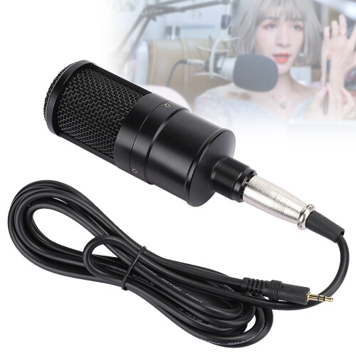 Dynamic Range Cardioid Condenser Microphone, Shockproof Stand For Professional Studio Use, High Pass Filter Eliminates Low-End Noise, Anti-Vibration 2