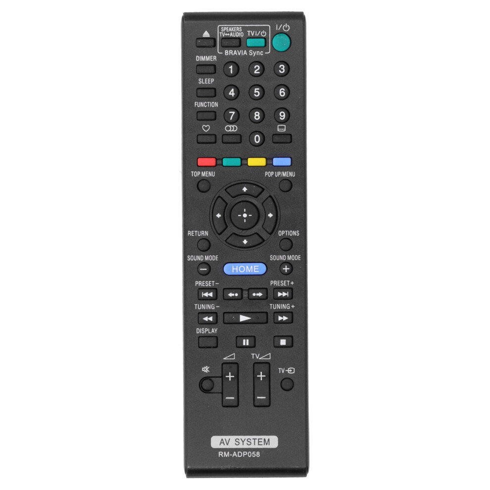 Universal Remote Control Solution, Perfectly Suited For Sony Blu-Ray Dvd Home Theatres, Ensuring A Hassle-Free And Durable Experience 9012494739008