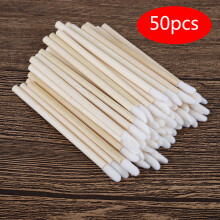 Pointed Cotton Swabs For Precision Tip, Bamboo Handle Makeup Removal Applicator Gentle To Skin, Versatile Cleaning Tool For Nail Polish Clean Up,