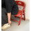 Foldable Stools 55cm Two Pack, Thickened Back Plastic Stool For Children, Folding Back Chair, Shoe Changing Stool 4