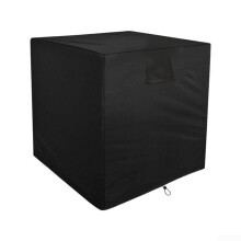 Outdoor Air Conditioner Cover 36x36x39in Weatherproof Waterproof Heavy Duty 210D Fabric Black