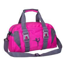Fitness Bag Adult Toiletry Shoulder Bag With Adjustable Shoulder Strap For Fitness And Outdoor Activities Rose Red