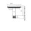 ADP Adjustable Bath 47mm Pop Up Waste Plug Only with Flat Seal Chrome 5