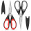 Kitchen Shears, 2-Pack Kitchen Scissors Heavy Duty Meat, Dishwasher Sa 1