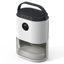 CONOPUPlus Dehumidifier 2300ML, Dehumidifiers for Home with Auto Humidity Sensor & Display, 48H Timer, 7 Color Lights, Auto Defrost, Sleep Mode, Port