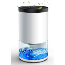 Dehumidifiers for Home, Portable Mini Dehumidifiers for Bedroom, 1000ml Small Electric Dehumidifier with Auto Shut off 7 Colorful LED Light, Quiet De
