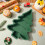 Operitacx Christmas Tree Silicone Baking Mould Pan Kitchen Bakeware Tools for Chocolate Cake, Ice, Baking Cake, Pudding, Muffins 9