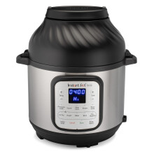 Instant Pot Duo Crisp + Air Fryer 11-in-1 Multicooker, 5.7L - Pressure Cooker, Air Fryer, Slow Cooker, Steamer, Sous Vide Machine, Dehydrator with Gr