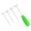 Veggie Corkscrew Vegetable HEITIGN 11 * 7 * 4 4PCS Set Veggie Corkscrew Replaceable Vegetable Spiral Cutter Digging Tool with Replaceable Head Kitche 6
