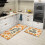 Twyt decor Fall Kitchen Rugs Set of 2 5