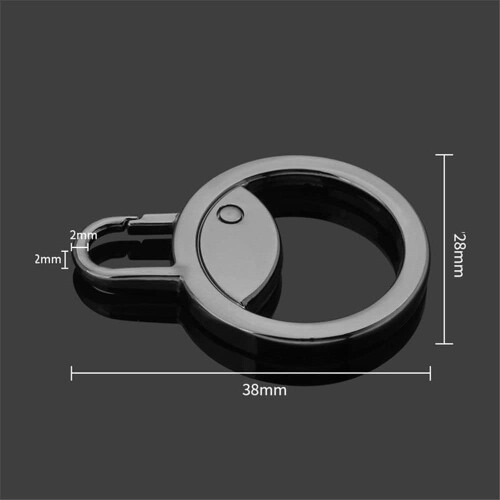 Gold Zipper Pull, Zipper Pull Replacement, Detachable Metal Zipper Puller Zip Slider Extender Handle Mend Fixer for Suitcase Luggage Backpack Jacket 1