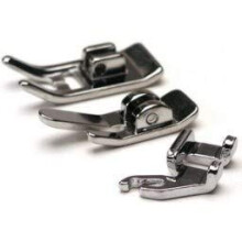 ZIGZAGSTORM 446014 Low Shank Snap On Presser Foot Kit - Zig Zag and Straight Stitch Presser Foot, Snap-On Shank for Singer Sewing Machine